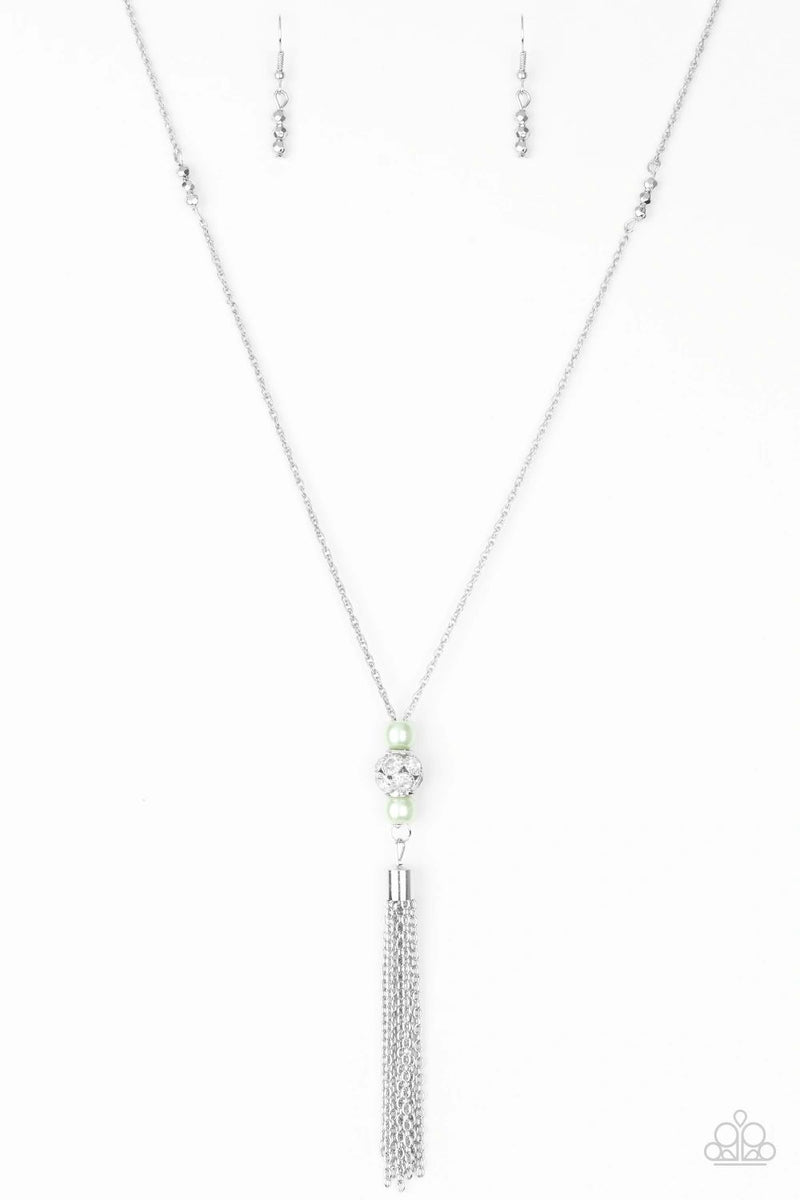 Century shine green necklace paparazzi store